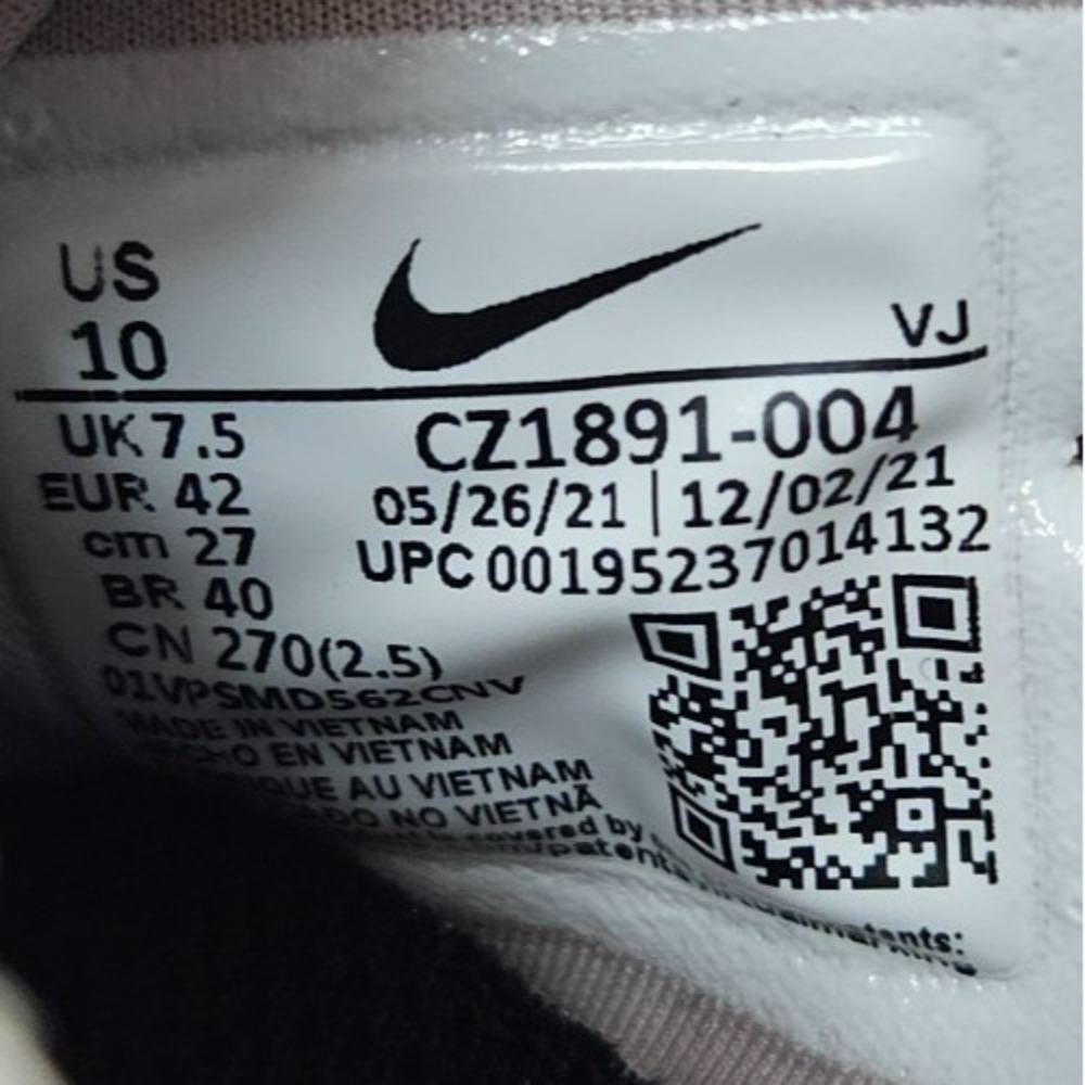 Nike Free Run 5.0 NN Running Shoes CZ1891-004 Platinum Violet Womens Size 10 - Picture 8 of 9